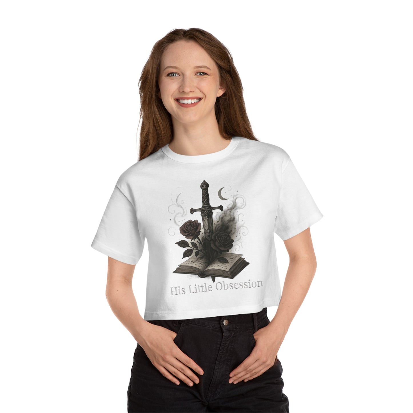 His Little Obsession crop top