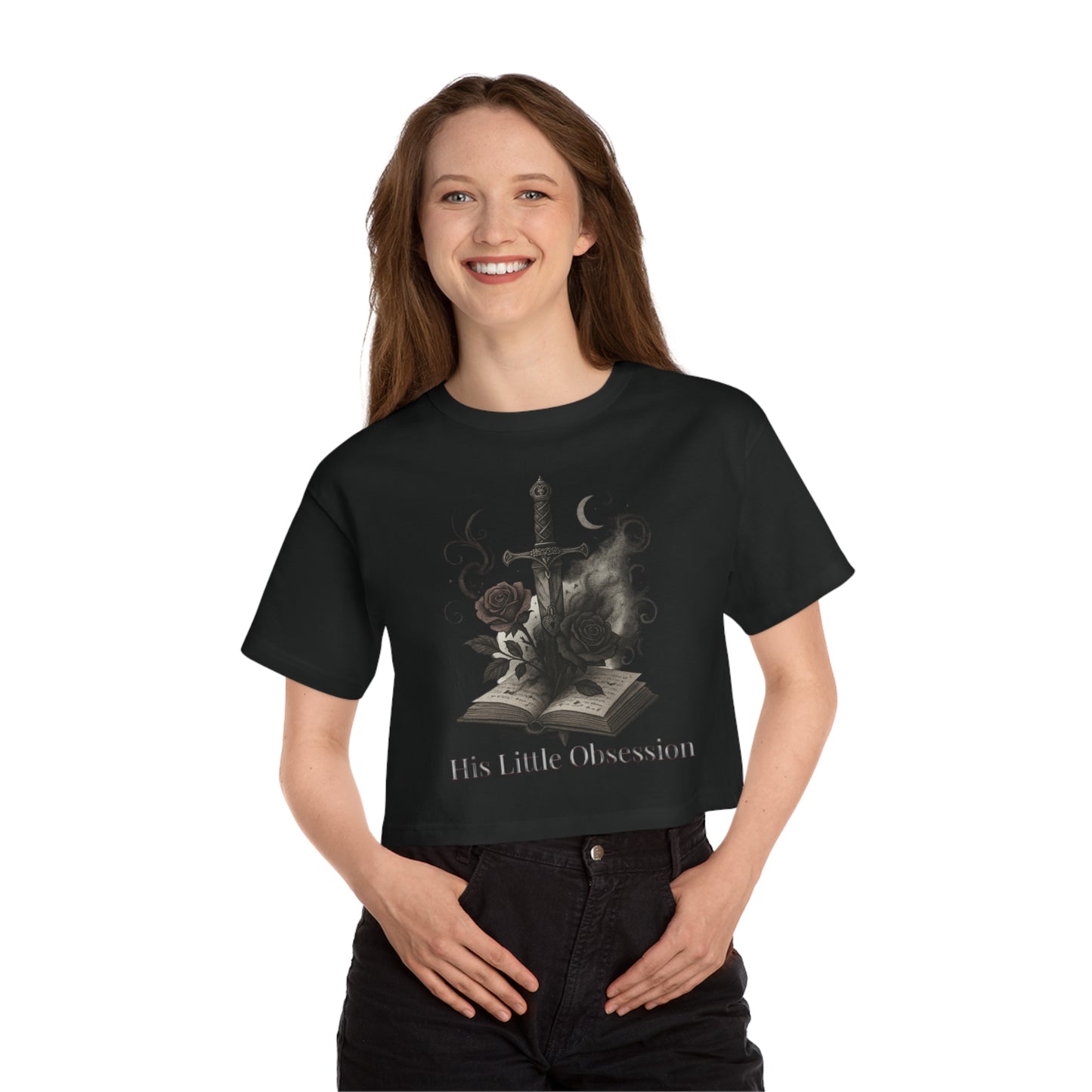 His Little Obsession crop top