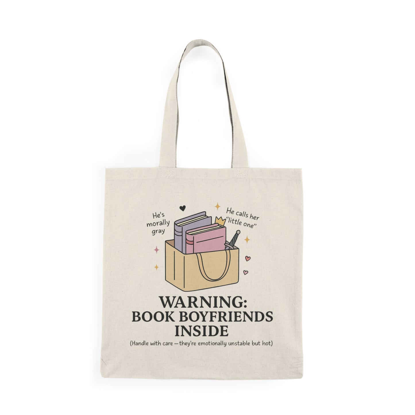 Book Boyfriend Bag – Emotional Support Edition